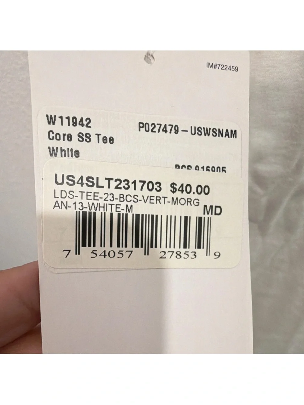 Nike Women’s ' White 'Morgan 13' USA Soccer Tee